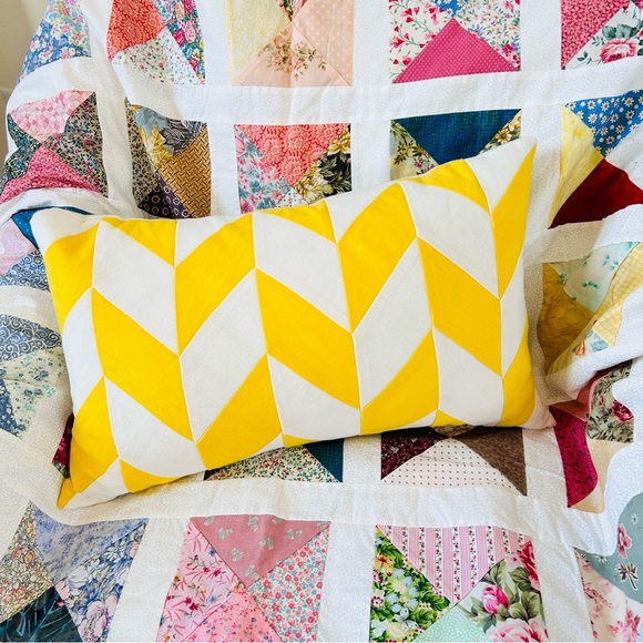 Cynthia Rowley Accents Cynthia Rowley Quilted Feather Decorative